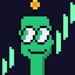 Green Candle, one of one